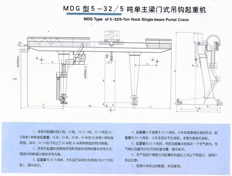 MDG型門式起重機(jī)